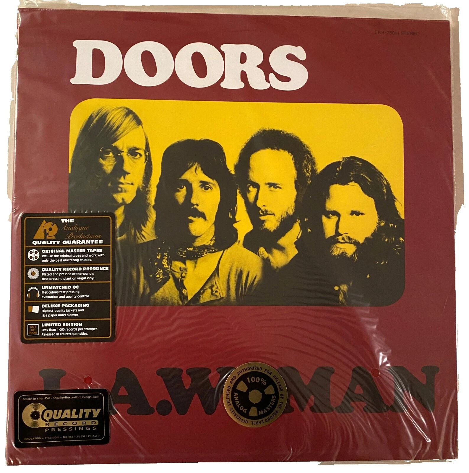 The Doors 45 RPM Speed Vinyl Records