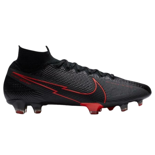 Nike Mercurial Superfly 7 Elite AG Pro Black Chile Red for Nike Mercurial Superfly 7 Elite AG Pro Black Chile Red for