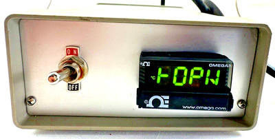 Omega CNi3233-SM Temp Controller Panel Meter, w/Housing, used (H)