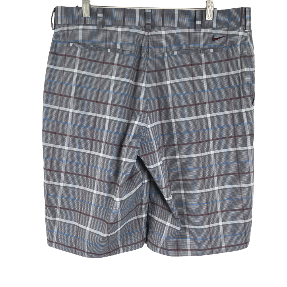 Nike Golf Shorts Multicolored Plaid Polyester Spandex Men's Size 36 eBay