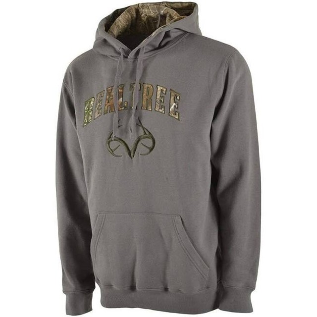 Realtree Edge Whitetail Pullover Fleece Hoodie with Embroidered Logo Small | eBay