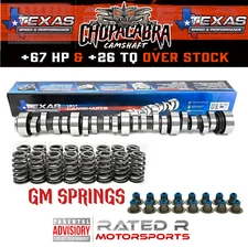 TSP  Gen 3 Gen 4 GM Texas Speed LS Truck CHOPacabra Cam Kit GM Springs Seals 5.3