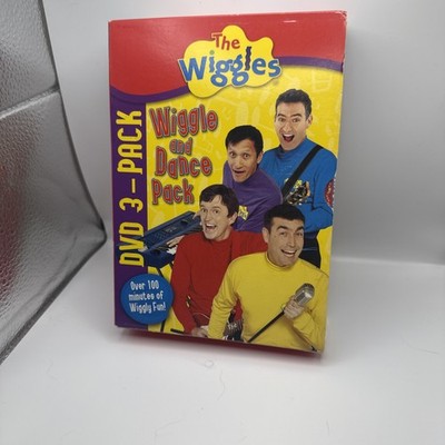 The Wiggles Wiggle & Dance Pack 3 DVD Box Set - Yummy Yummy Wiggly Gremlins VG