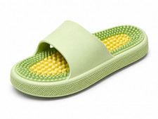 Women's Acupressure Massage Slippers Anti Slip Bath Spa House Slides Sandals
