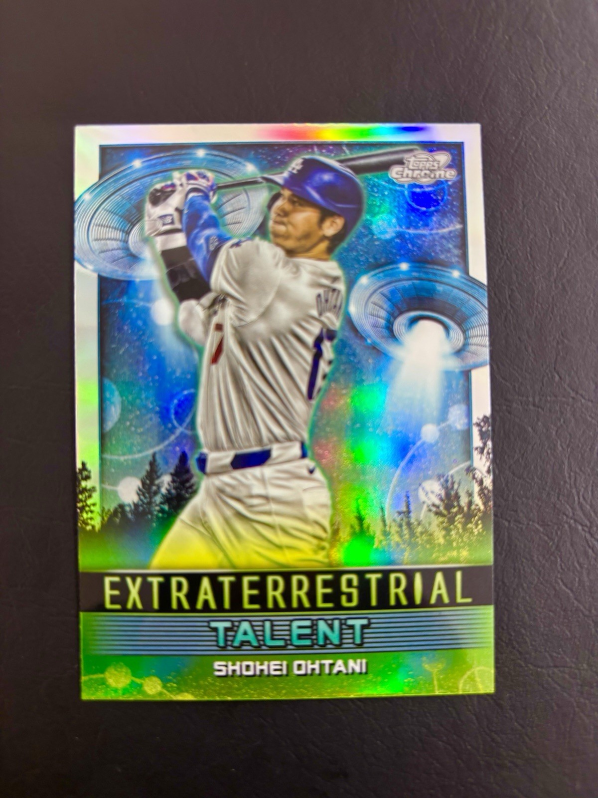 2024 Topps Chrome Cosmic Shohei Ohtani Extraterrestrial Talent Refractor