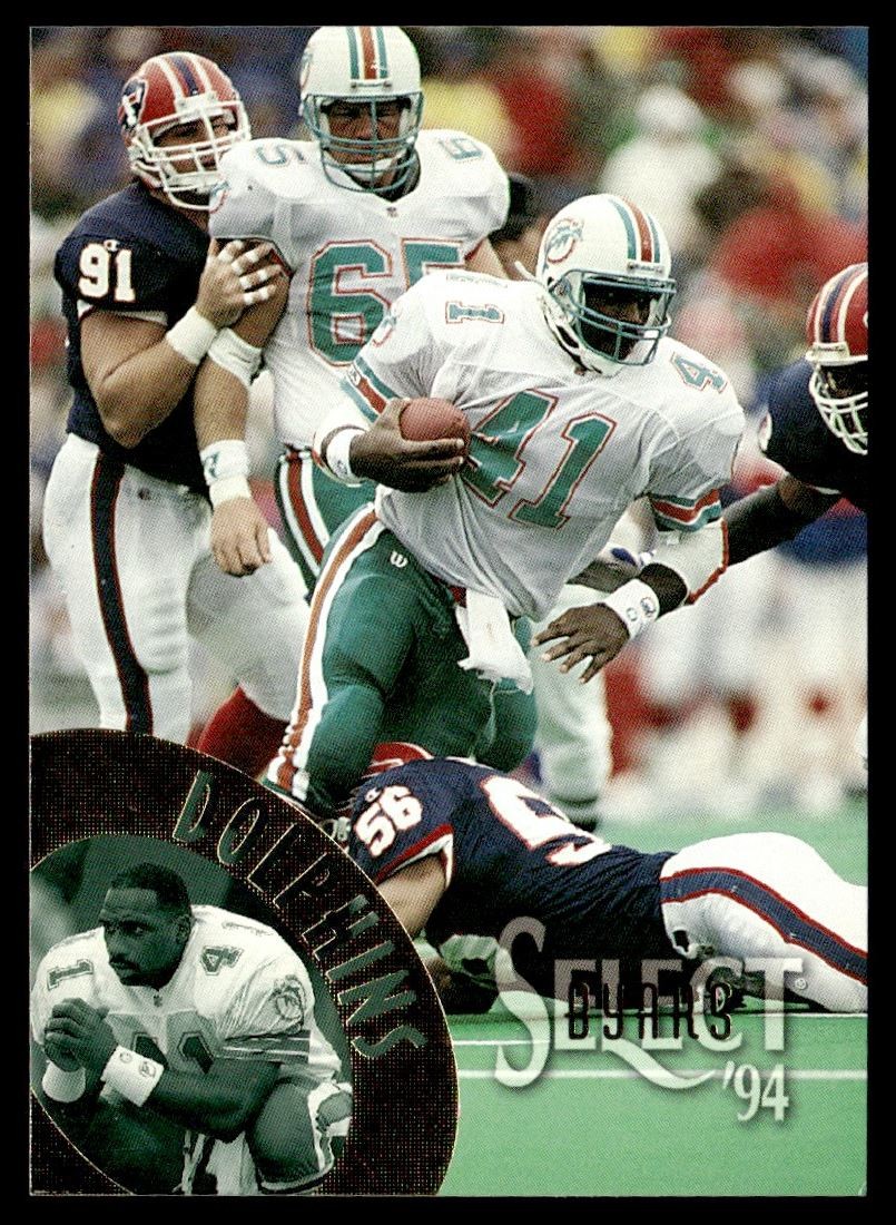 1994 Select Keith Byars Miami Dolphins #69