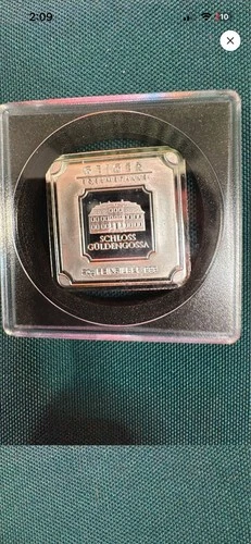 Geiger Silver Bar 999 Fine Bullion 20 gram Square Edelmetalle Feinsilber (Loose)