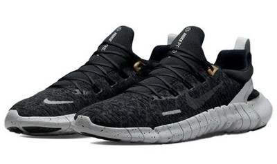 Nike Free Run 5.0 Next Nature Black Grey Running Shoes CZ1884-006 Mens Size