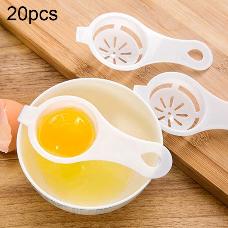20pcs Egg White and Yolk Separator, Food-Grade Plastic, Easy to Clean
Opens in a new window or tab