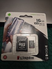 Kingston Micro SD 16G 100MB/s Canvas