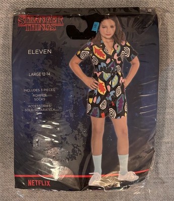 Halloween Stranger Things Eleven Romper Socks Costume