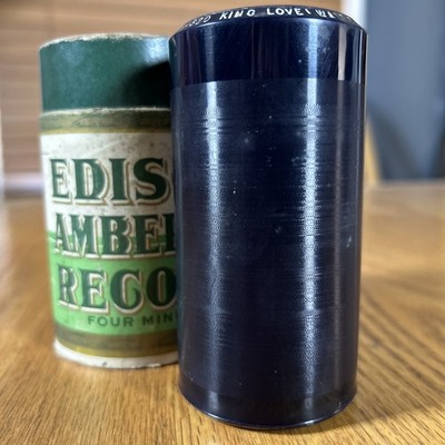 Edison Cylinder Record King Love Waltz 4820 Betsy Lane Shepherd Untested