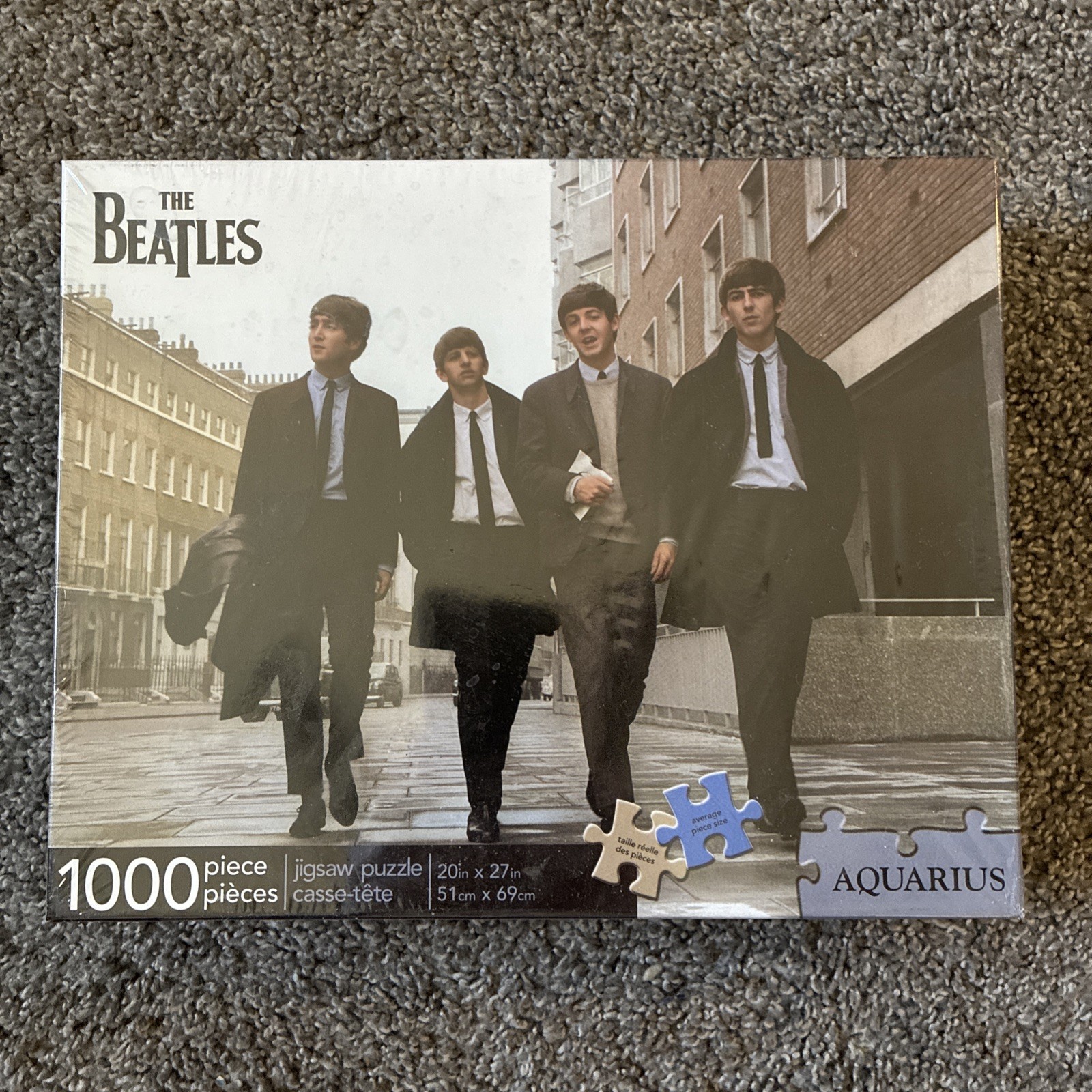 ACUARIO: ROMPECABEZAS 1000 PIEZAS "LOS BEATLES" - ¡NUEVO!