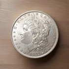1882 $1 Morgan Silver Dollar Stunning BU Raw ME0011