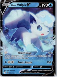 Alolan Vulpix V 033/195 Silver Tempest
