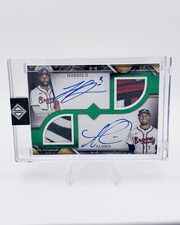 2025 Topps Transcendent Michael Harris II Ozzie Albies Dual Patch Auto /5 SSP 🔥