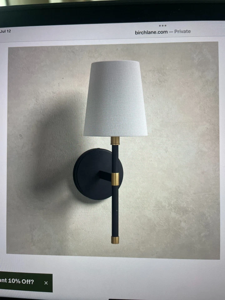 Aplique de pared Brody Savoy House Lighting 9-1632-1-143 Foto 2 de 2