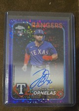 2024 Topps Chrome - Rookie Auto Jonathan Ornelas #RA-JO Purple Refractor /299 RC