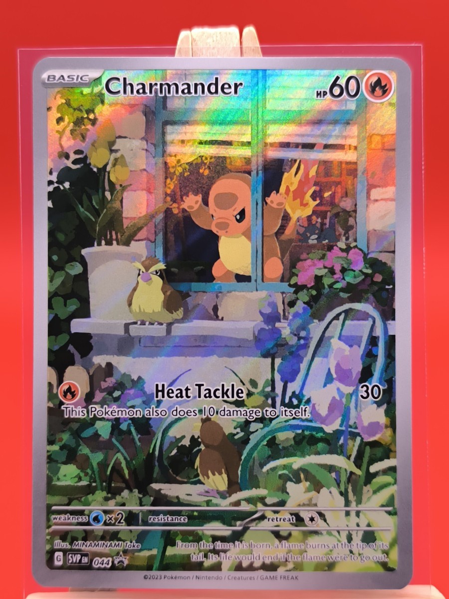 ヒトカゲ 英語版Charmander PSA8 SVP EN 044 【公式通販】