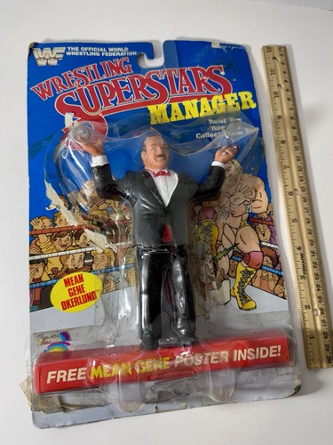 Mean Gene Okerlund LJN Series 3 Wrestling Supersta...