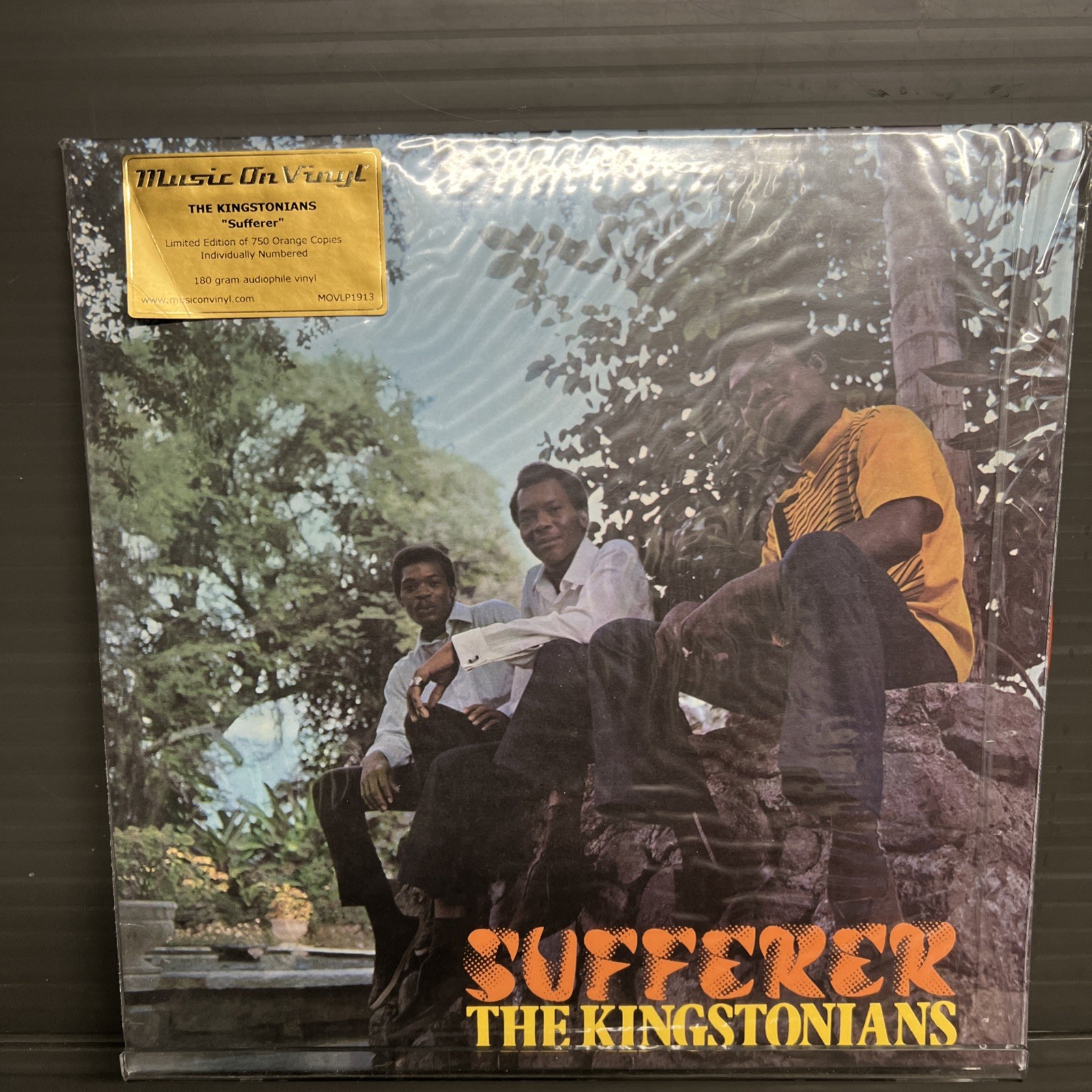 The KINGSTONIANS SUFFERER LP  Limited Edition Of 750 Orange Copies