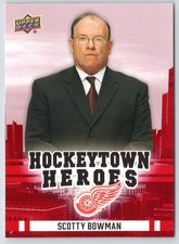 SCOTTY BOWMAN 2025-26 DETROIT RED WINGS CENTENNIAL HOCKEYTOWN HEROES RED   90336