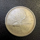 Canada 1964 - 25 Cent Quarter Canadian Coin - 80% Silver Do177