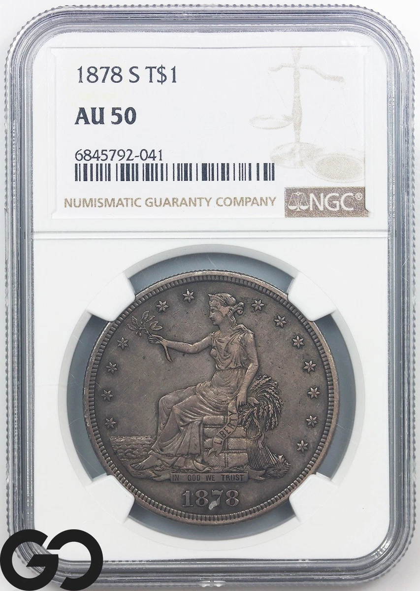 Grade AU 50 US Trade Dollars (1873-1885) for sale | eBay