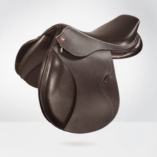 John Whitaker Madrid Jump Saddle Havana 16.5