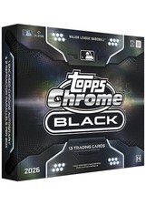 MLB PYT #890 - HALF CASE (6x Boxes) of 2026 Topps Chrome Black Baseball