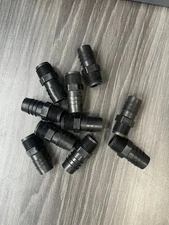 10- 3/8" NPT x 5/8" Barb New Age Industries 5080558 Thermobarb Black PP Male