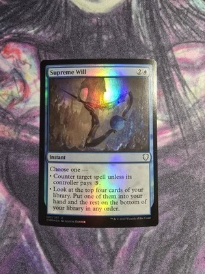 Supreme Will Commander Legends Foil