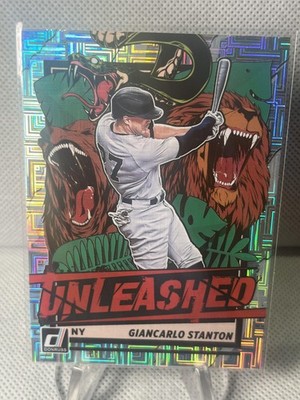 2021 Donruss Giancarlo Stanton Unleashed Vector #UNL6 New York Yankees