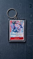 Whitey Bay One Piece Mini TCG Card In Acrylic Keychain Case Custom Collectible