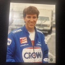 Autografo firmato Rob Moroso 8 x 10 foto a colori NASCAR JSA AUTENTICAZIONE vintage