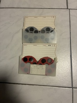 2mal 2 Nagra  Kunststoffspulen Plastic Reels
