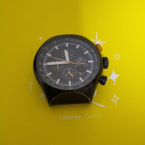 Porsche Design Shin142BS Men’s Chronograph Watch 45mm Used From japan F/S - Picture 5 of 9