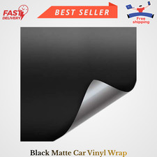 Matte Black Adhesive Vinyl 1ft X 5ft For Wrapping Customizing Vehicles
