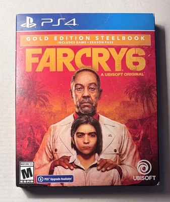 Ubisoft Far Cry 6 Gold Edition Steelbook Pre-Owned PS4 2021 Rated-M 17+
