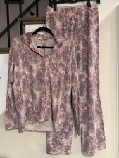 RARE NWT SKIMS SLEEP LONG SLEEP SET IN BLOOM MINI MULTI ANIMAL PRINT SIZE SMALL