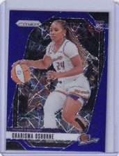 2024 Panini Prizm WNBA - Charisma Osborne #65 Blue Velocity Prizm (RC)