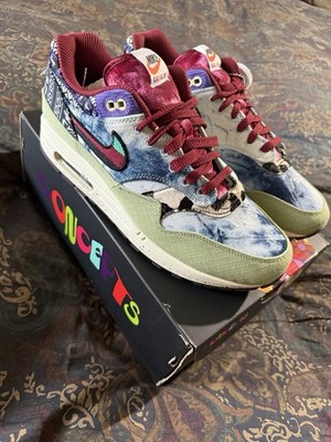 Nike Men s Air Max 1 SP x Concepts Mellow Sneakers Size 11 Tie Dye DN1803-300