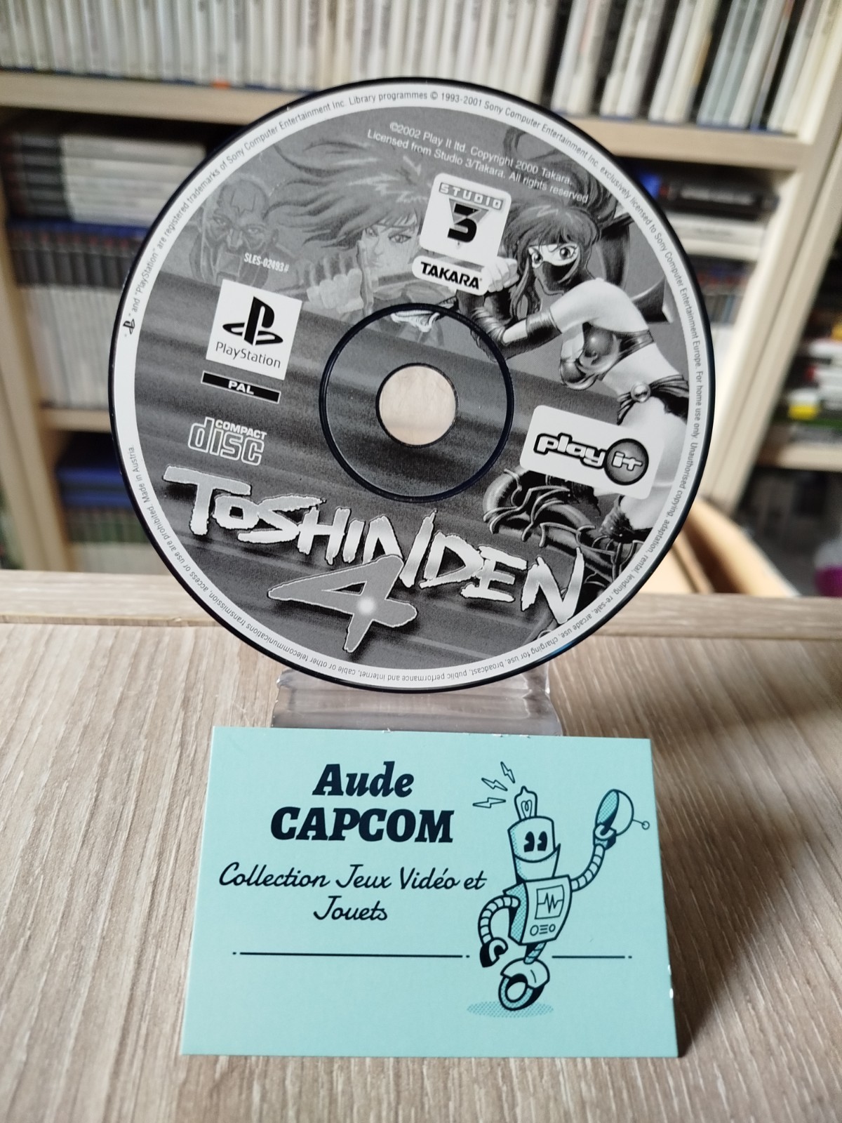 Sony PlayStation 1 PS1 [CD] TOSHINDEN 4 PAL FR
