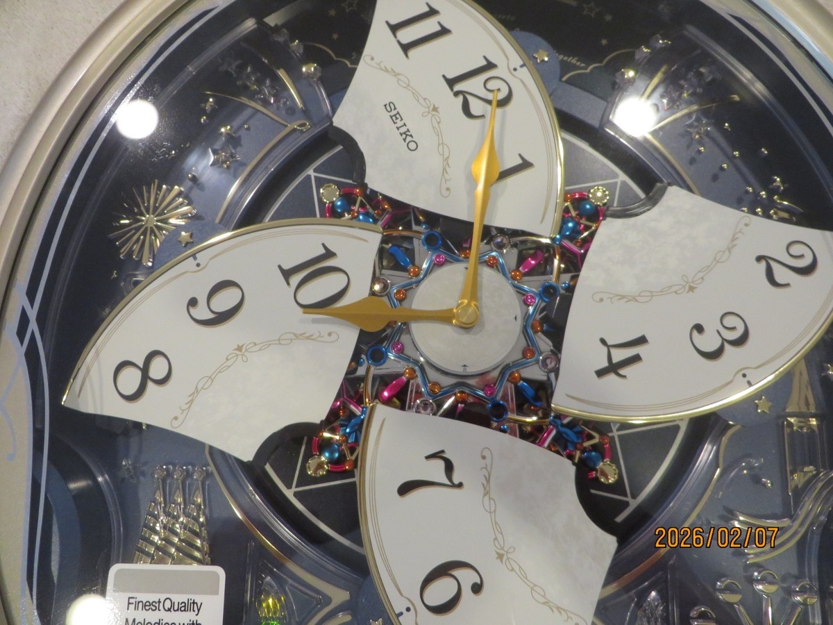 the AUTOMATICS　Good Melodies SEIKO MELODIES IN MOTION - Fireworks - QXM139SR | eBay