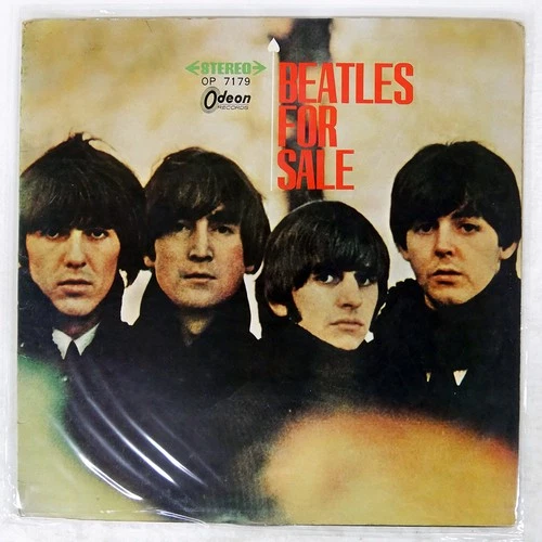 BEATLES FOR SALE ODEON OP7179 Japan RED VINYL VINYL LP