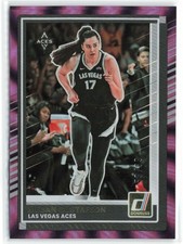 2025-26 DONRUSS WNBA PURPLE LASER - MEGAN GUSTAFSON /99 LAS VEGAS ACES #36