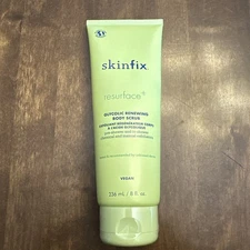 Skinfix Resurface+ Glycolic Renewing Body Scrub 8oz SEALED NEW