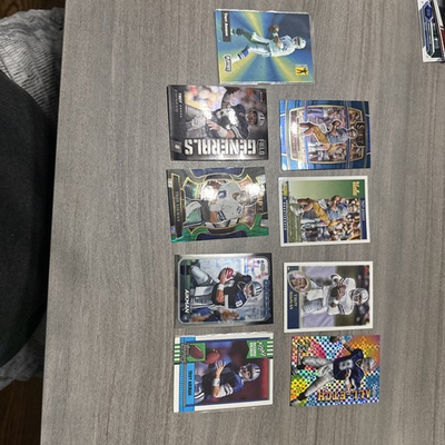 #ad #ad Troy Aikman Lot Of 9 Cards $20.00