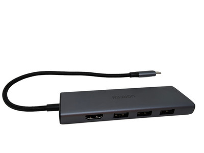 UGreen 6 in 1 USB-C 3 USB3 HDMI 4k 60Hz Multifunction Adapter CM511