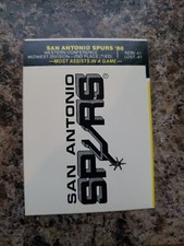 1980 Fleer Basketball - SAN ANTONIO SPURS Team Logo Sticker Card 